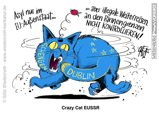 Die EU-Katze beißt sich in den eigenen Schwanz