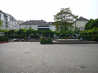 Der Karlsplatz in Elberfeld