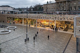 Der Döppersberg in Wuppertal-Elberfeld