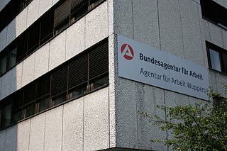 Agentur für Arbeit in der Barmer Hünefeldstraße