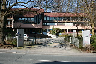 Das Gebäude der Vereinten Evangelischen Mission in Barmen