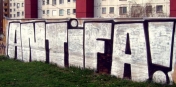 Graffito „Antifa“