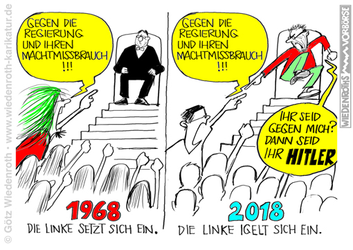 Wandlung der Linken binnen 50 Jahren