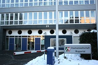 Gebäude der Staatsanwaltschaft Wuppertal